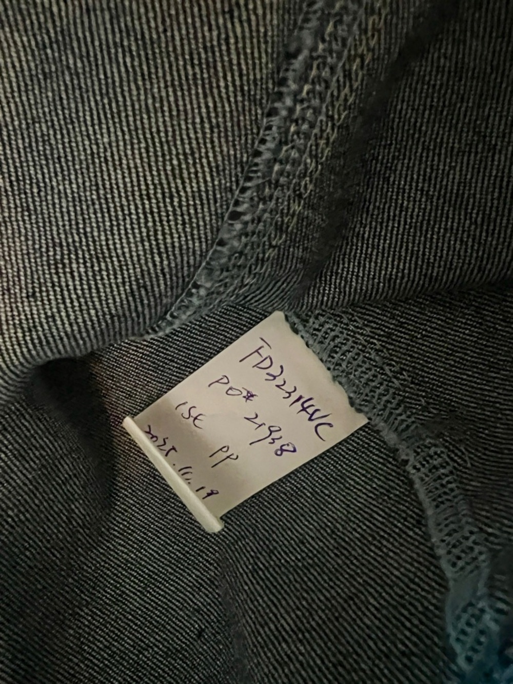 Vici Timko Waist Tie Denim Mini Dress in Dark Blue - Picture 8 of 16